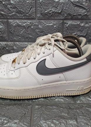 Кроссовки nike air force 1 '07'white cool grey(оригинал)