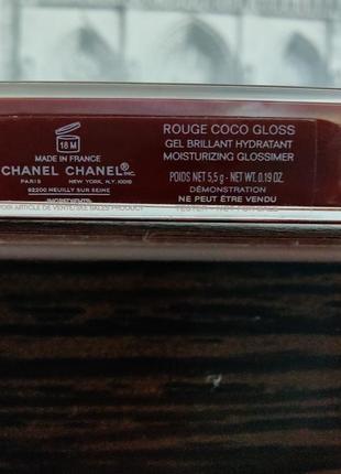 Chanel rouge coco gloss2 фото