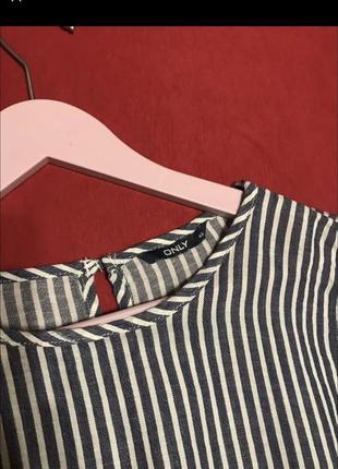 Трендовая блуза в полоску7 фото