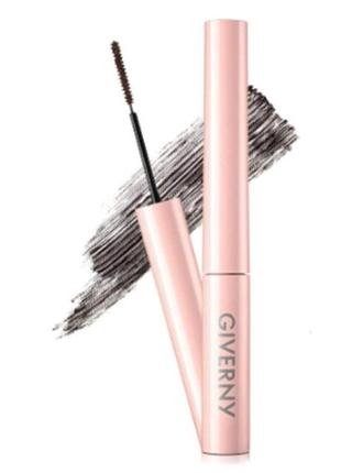 Туш для вій giverny milchak sensitive mascara 01 black 4 г та 02 black brown4 фото