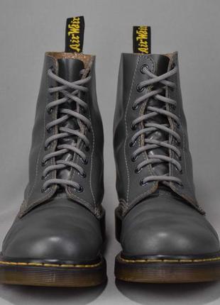 Dr. martens pascal 1460 ботинки серые кожаные. оригинал. 41 р./26.5 см.5 фото