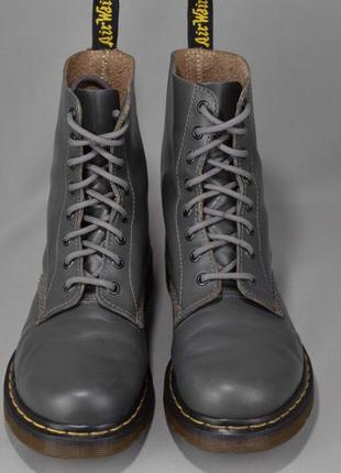 Dr. martens pascal 1460 ботинки серые кожаные. оригинал. 41 р./26.5 см.4 фото