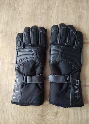 Мужские кожаные мото перчатки held, германия. размер s .2 фото