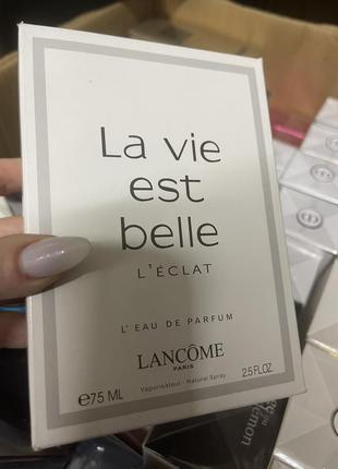 Тестер lancome la vie est belle leclat парфюмированная вода 75мл