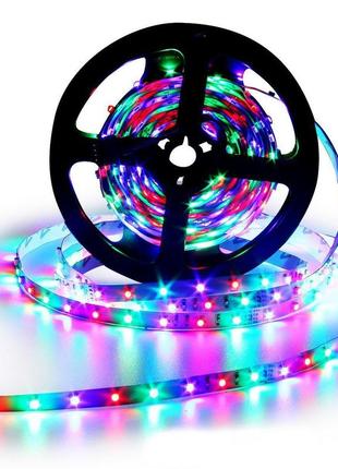 Світлодіодна стрічка led 3528 smd rgb 4.5 м