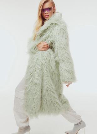 Пухнаста шуба h&m 1185542003