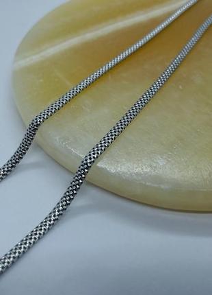 Серебряная цепочка 50 см 925 проба (серебро, серебро)
