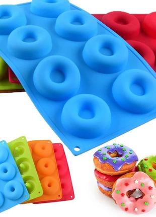 Силіконова форма для пончиків 🍩