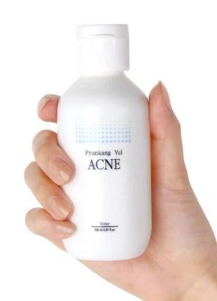 Набор для проблемной кожи pyunkang yul acne toner + acne spot patch super thin + acne dressing mask