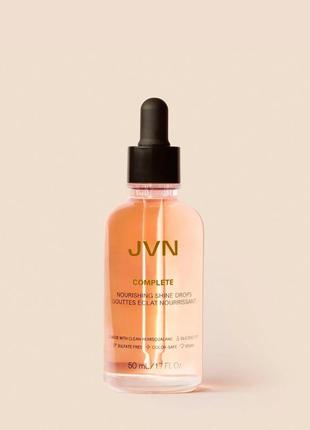 Капли - масло для сияющих волос jvn complete nourishing shine drops, 50 ml