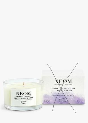 Neom perfect night's sleep scented candle ароматична свічка 75 гр.2 фото