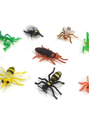 Игровой набор фигурок насекомых в пакете 10шт, 303-15