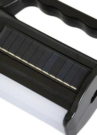 Ліхтарик ручний акумуляторний wimpex 2836t на сонячній батареї3 фото