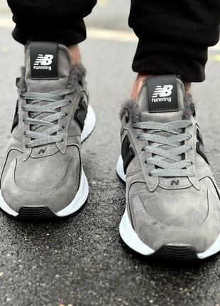 Зимние кроссовки new balance с мехом3 фото