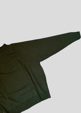 Вовняний светр із високим коміром woolmark водолазка 100% мериносова шерсть10 фото
