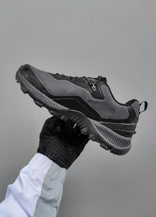 Мужские зимние кроссовки merrell waterproof gore-tex серые водонепроницаемые до -15*с меррелл (b)7 фото