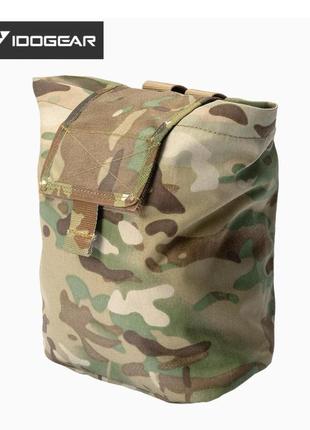 Сумка зберігання скиду магазинів закритий idogear dump pouch tactical