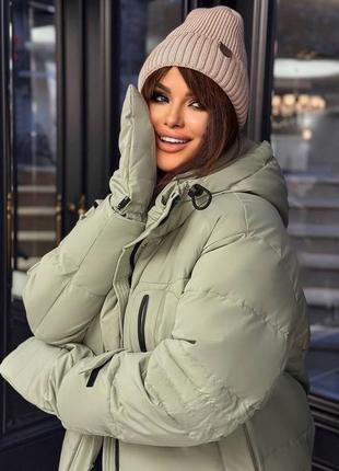 Жіноча зимова коротка куртка тепла,женская тёплая короткая куртка,парка,пуховик2 фото