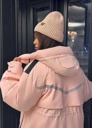 Удлиненная зимняя курточка для женщин 💫5 фото