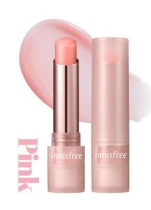 Бальзам-тінт для губvinnisfree dewy tint lip balm 1 baby pink 3,2 г7 фото