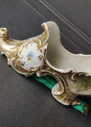 Старовинна туфелька фарфор німеччина
