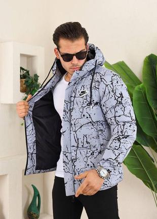 Тепла чоловіча зимова куртка nike / спортивні куртки найк на зиму