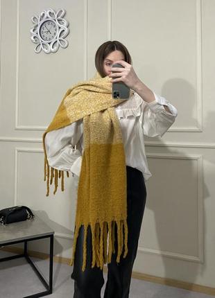 Шарф длинный шарф oysho объемный шарф2 фото