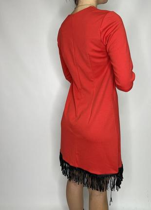 Женское красное платье7 фото