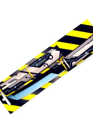 Нож деревянный "tanto" транзистор, планшет 28*8см, сувенир-декор, tan-t