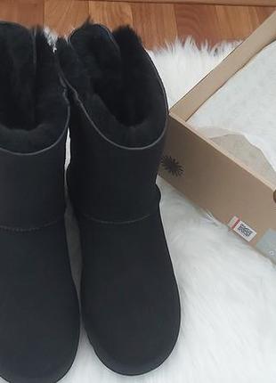 Полуcапожки ugg 37 р. balley bow ii black нові