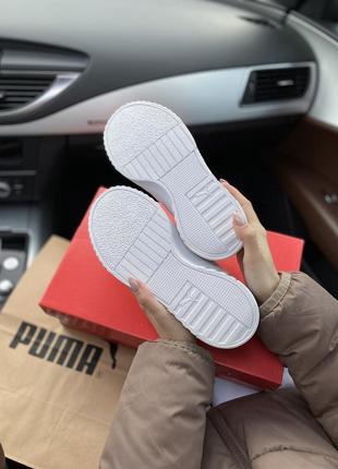 Кроссовки puma cali white кросівки кеди кеды6 фото