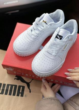 Кросівки puma cali white кросівки кеді кеди