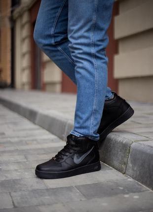 Кроссовки nike air force 1 high/мех