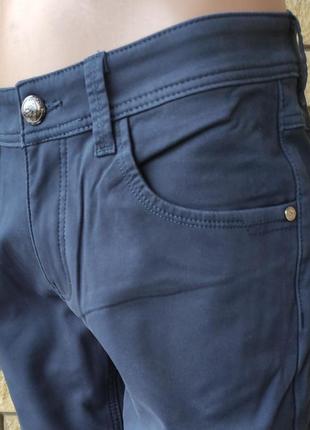 Зимові чоловічі джинси, штани на флісі стрейчеві fangsida, туреччина7 фото
