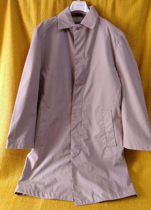 Мужской плащ песочного цвета (белый песок), европейский размер l (52-54)