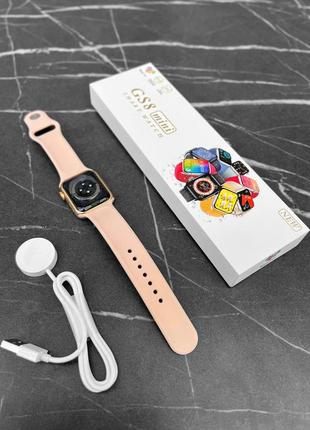 Смарт годинник smart watch серії gs8 max mini 41 mm rose