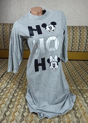 Новогоднее платье туника микки маус.