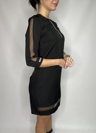 Женское черное платье3 фото