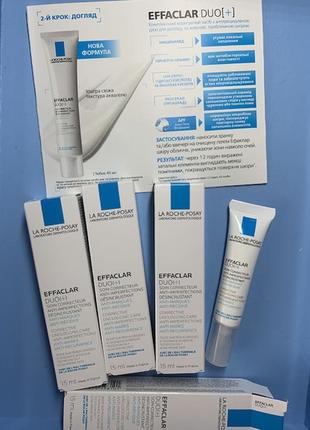 Коригувальний крем для жирної проблемної шкіри la roche-posay effaclar duo+ corrective 15 мл