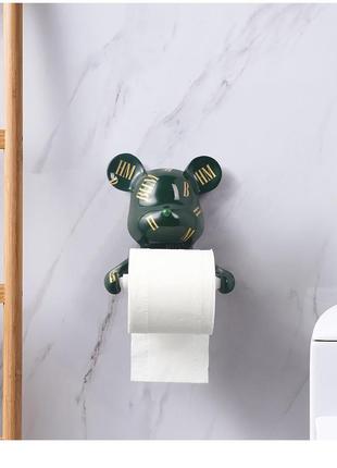 Держатель для туалетной бумаги, мышонок, настенный2 фото