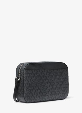 Новая сумка оригинал michael kors jet set logo black3 фото