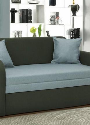 Кресло-кровать раскладная двуспальная карлсон 1,3 зелёный/светло-зелёный