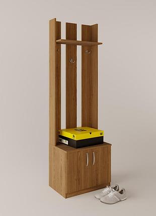 Передпокій п-1 1950х600х420мм дуб родос темний