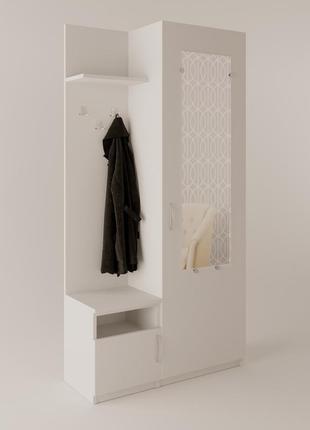 Передпокій п-3 1950х1000х420 мм білий