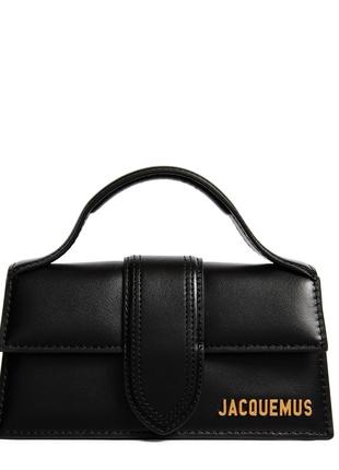 Кожаная сумочка сумка jacquemus le bambino top handle bag оригинал2 фото