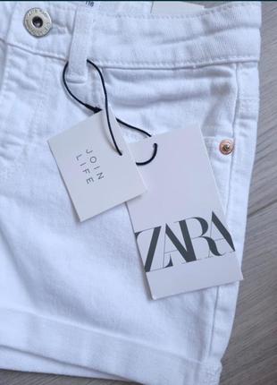 Шорты на девочку zara 116 2