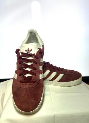 Кеди adidas gazelle червоні «оригінал»