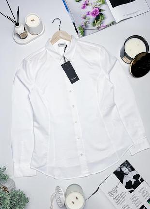 Жіноча біла сорочка luis trenker блуза блузка італійська
