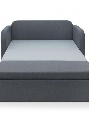 Крісло-ліжко розкладне односпальне карлсон 1,1 сірий/світло-сірий3 фото