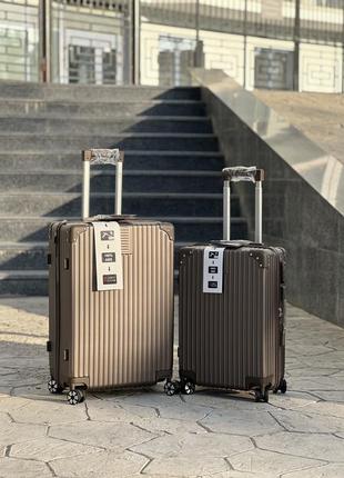 Качественный чемодан из абс пластика, удобная кладь,двойные колеса,чемодан,дорожняя сумка1 фото